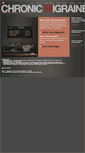 Mobile Screenshot of hcp.mychronicmigraine.ca